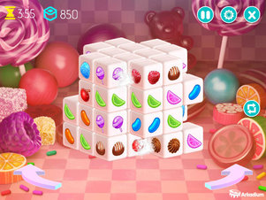 Mahjongg Dimensions Candy - Screenshot